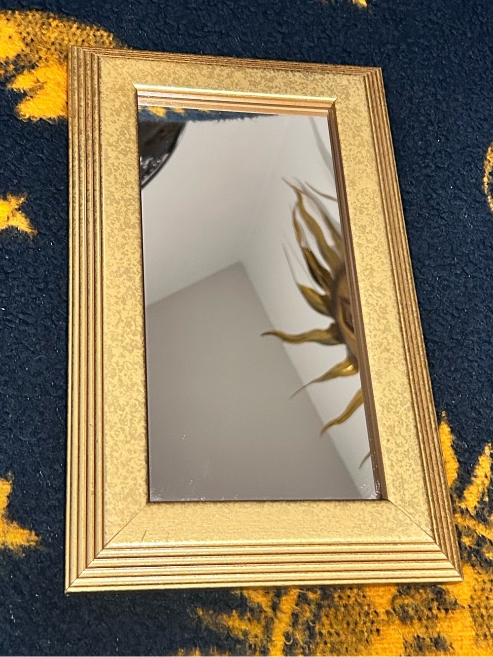 Vintage 90s Gold Accent Mirror Celestial Whimsigoth Fairy Decor Gallery Wall
